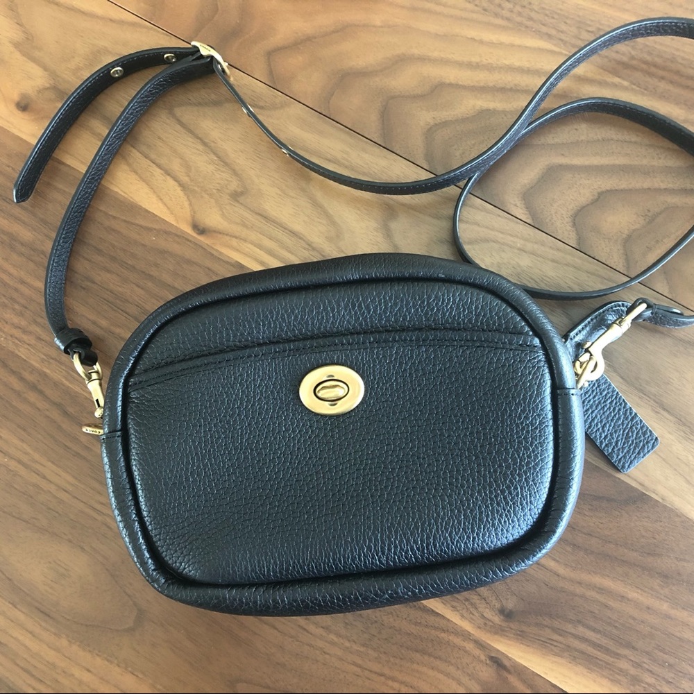 Black Coach Camera Bag